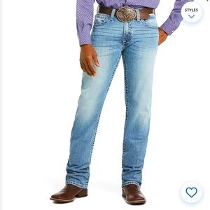 Ariat Men's M2 Relaxed Stirling Stretch Boot Cut Jeans 30x34